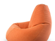 Кресло-груша XL, жаккард однотонный (цвет на выбор)